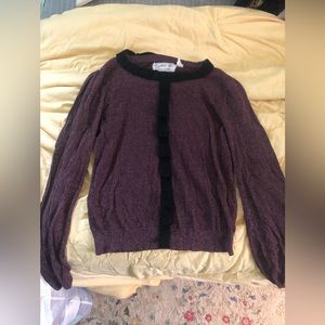 Sparkly long sleeve top